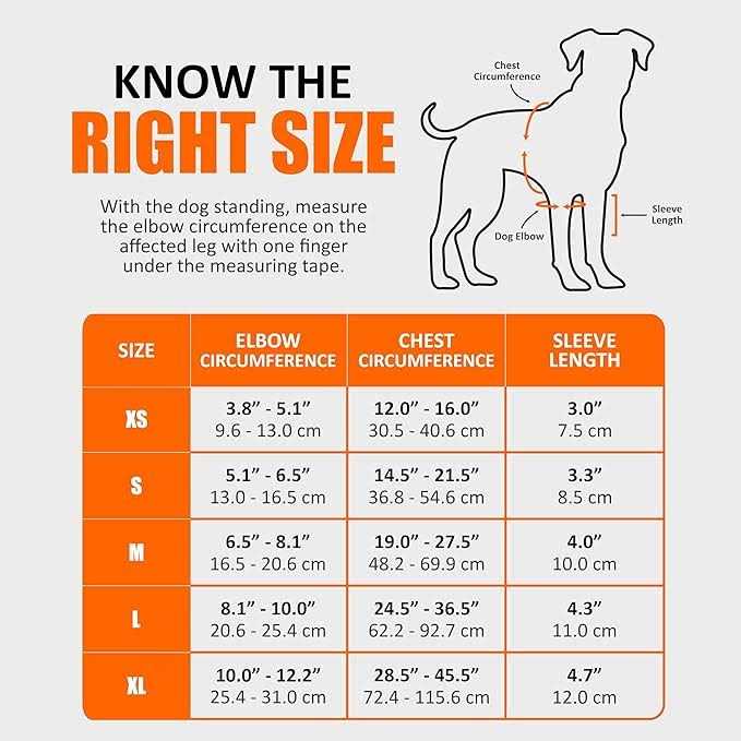 NeoAlly Dog Elbow Brace Protector Pads for Canine Elbow and Shoulder Support Elbow Hygroma - Healthber