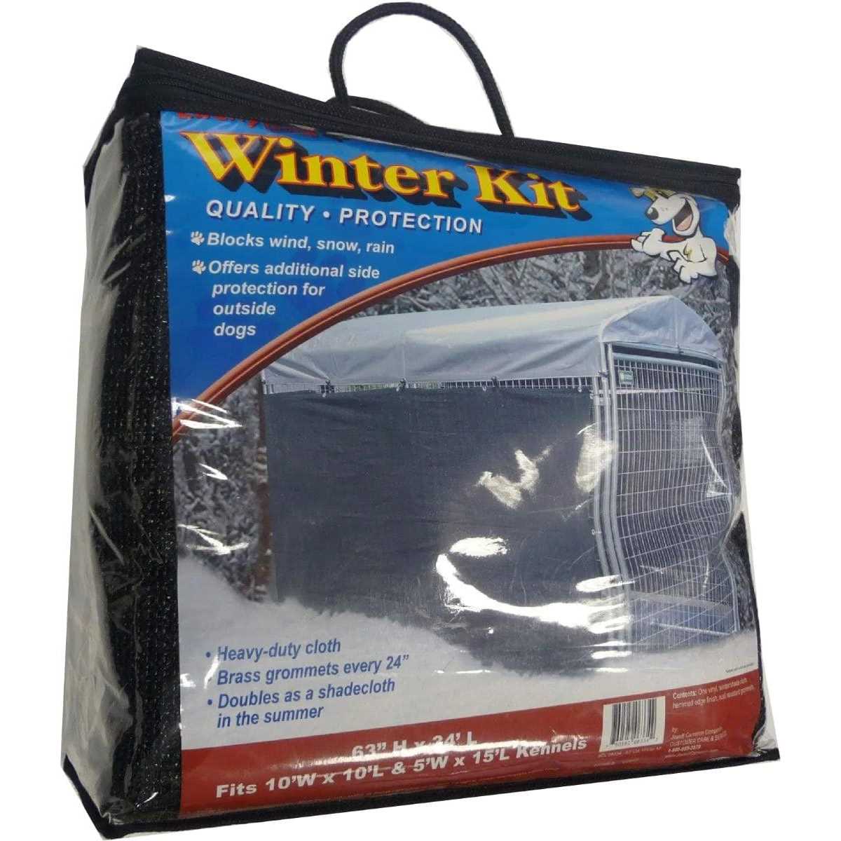 Lucky Dog Winter/Shade Screen Side Cloth, 34′ L x 57 H – Medium - Healthber