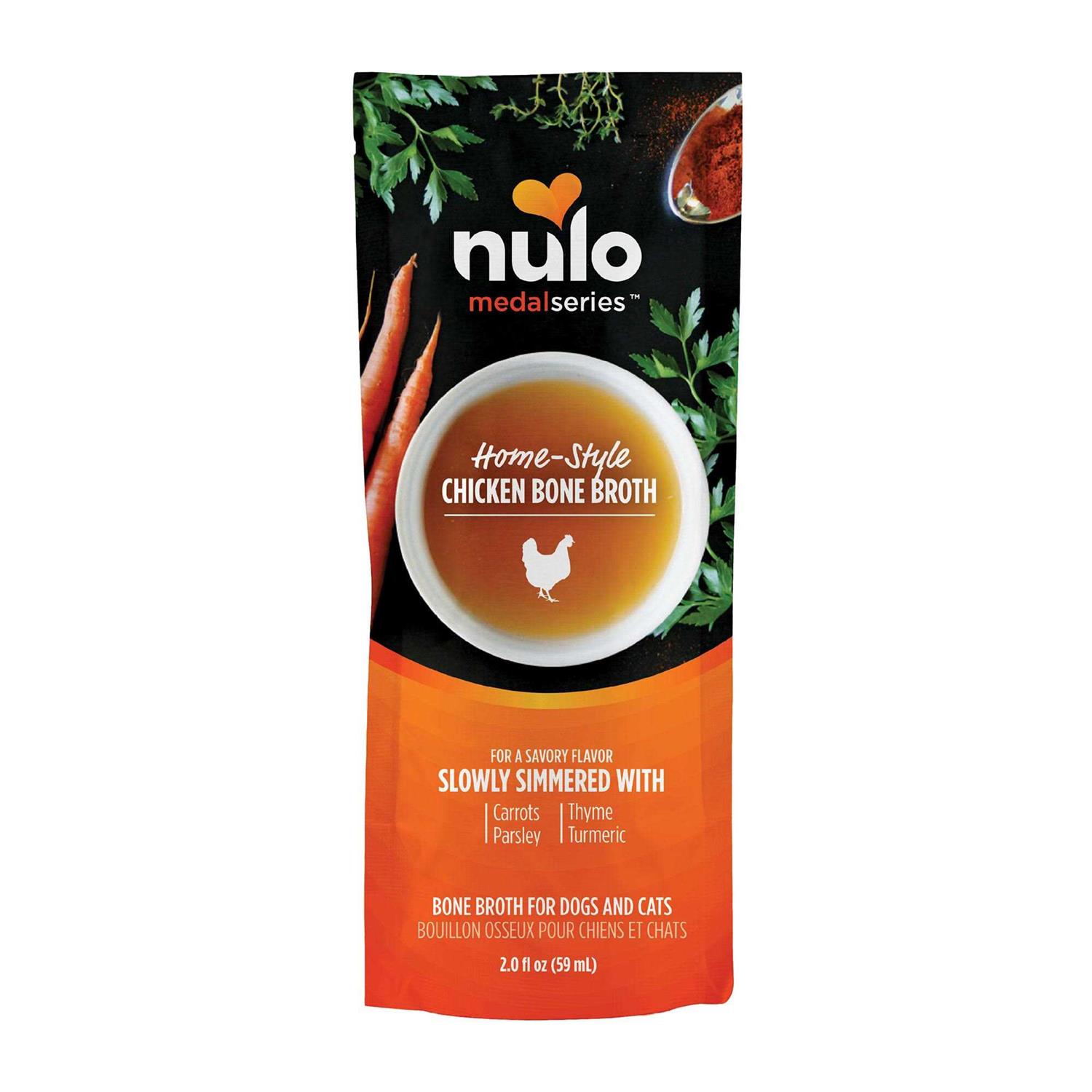 Nulo MedalSeries All Life Stage Bone Broth Wet Dog & Cat Food Topper - Healthber