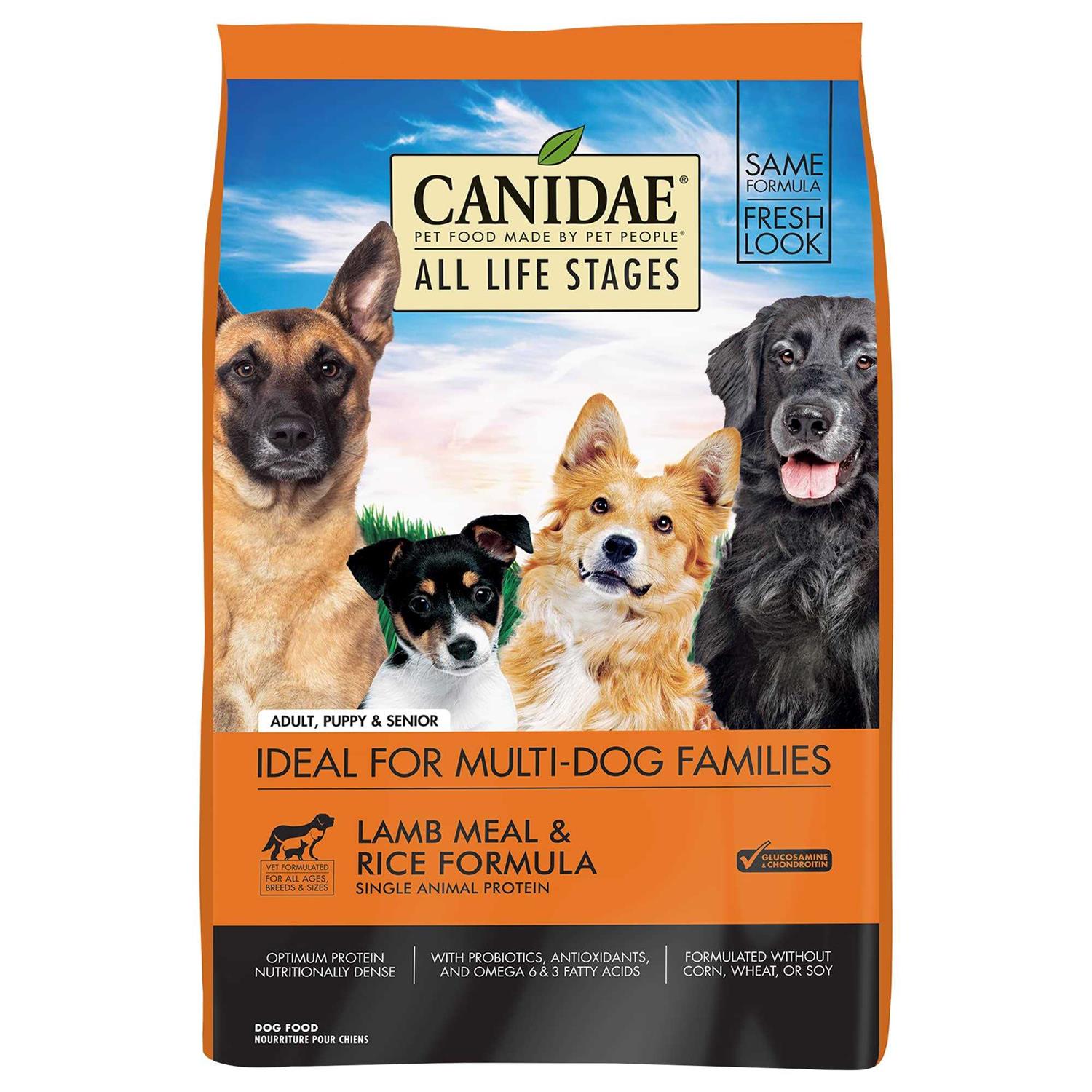 Canidae All Life Stages Dry Dog Food Lamb Meal & Rice - Healthber