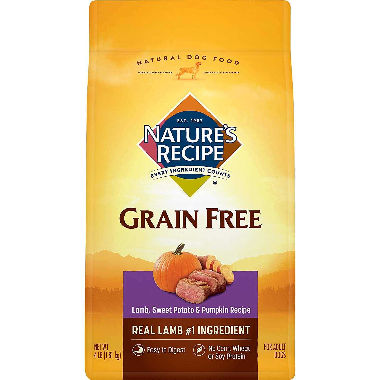 Nature’s Recipe Grain Free Dry Dog Food - Healthber