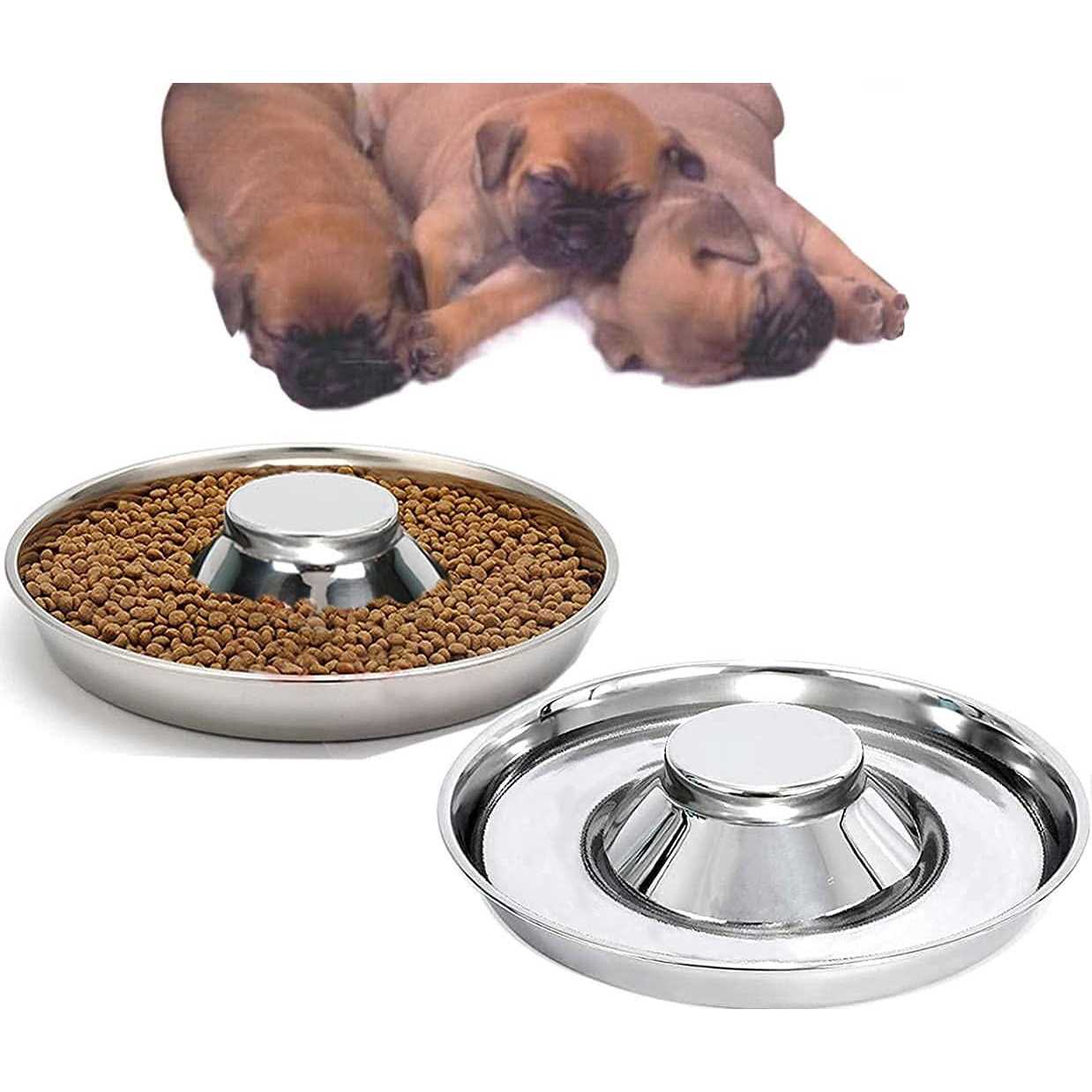 ballmount 2 Puppy Bowl Puppy Feeding Bowls for Small Dogs whelping Box Water Weaning Bowls - Healthber