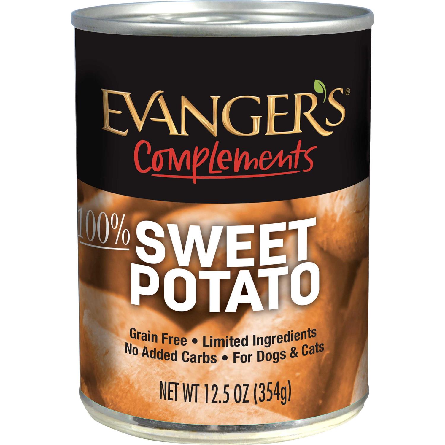 Evanger’s Grain-Free Sweet Potato for Dogs & Cats - Healthber