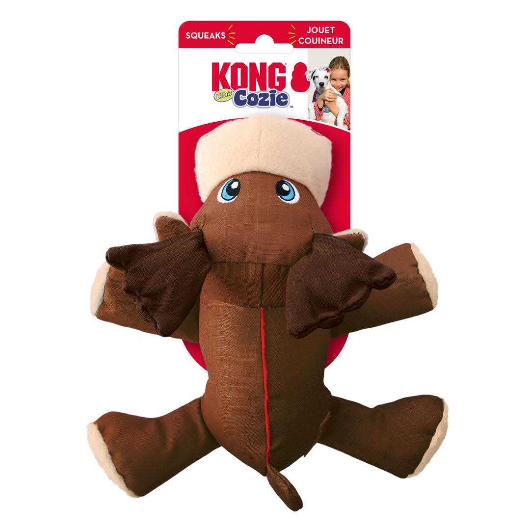 KONG Cozie Ultra Max Moose Dog Toy - Healthber