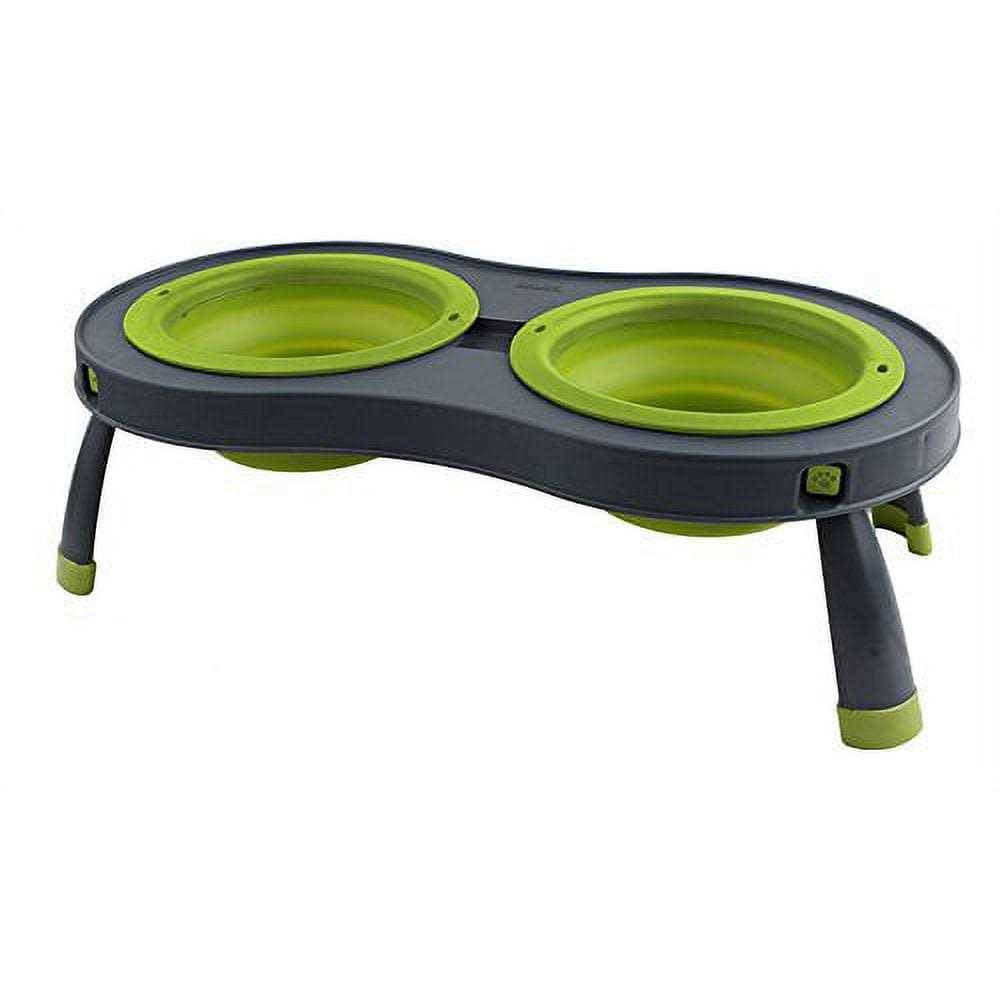Dexas Popware Double Elevated Pet Feeder - Healthber