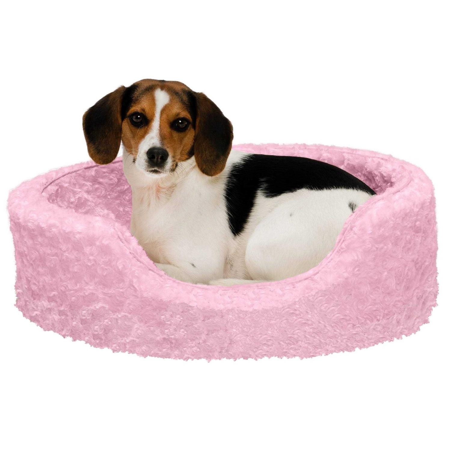 FurHaven Oval Ultra Plush Pet Bed - Healthber