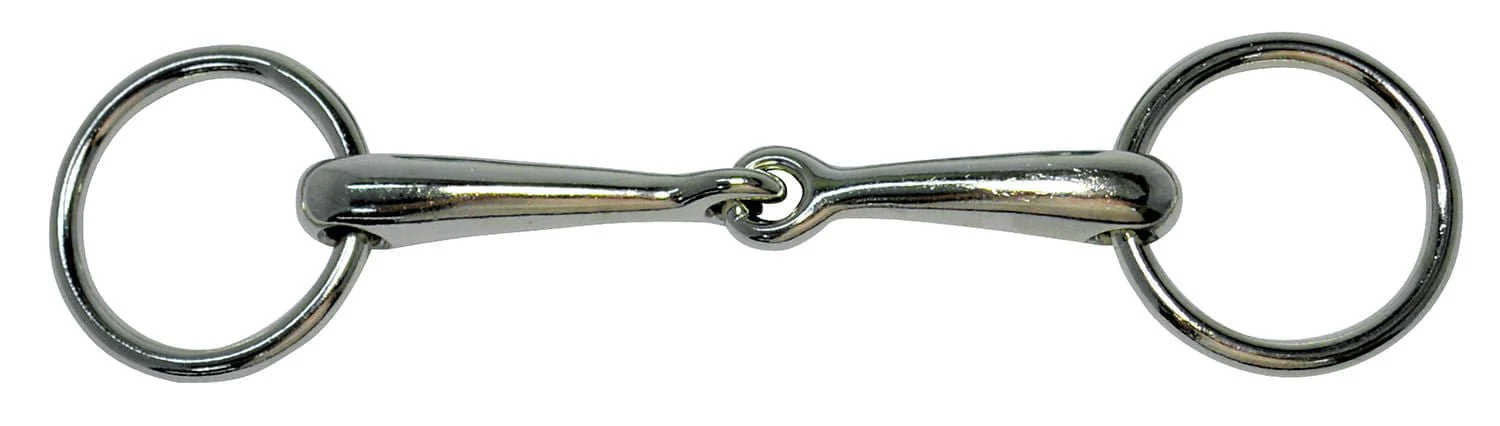 Reinsman Pony Loose Ring Snaffle Bit - Healthber