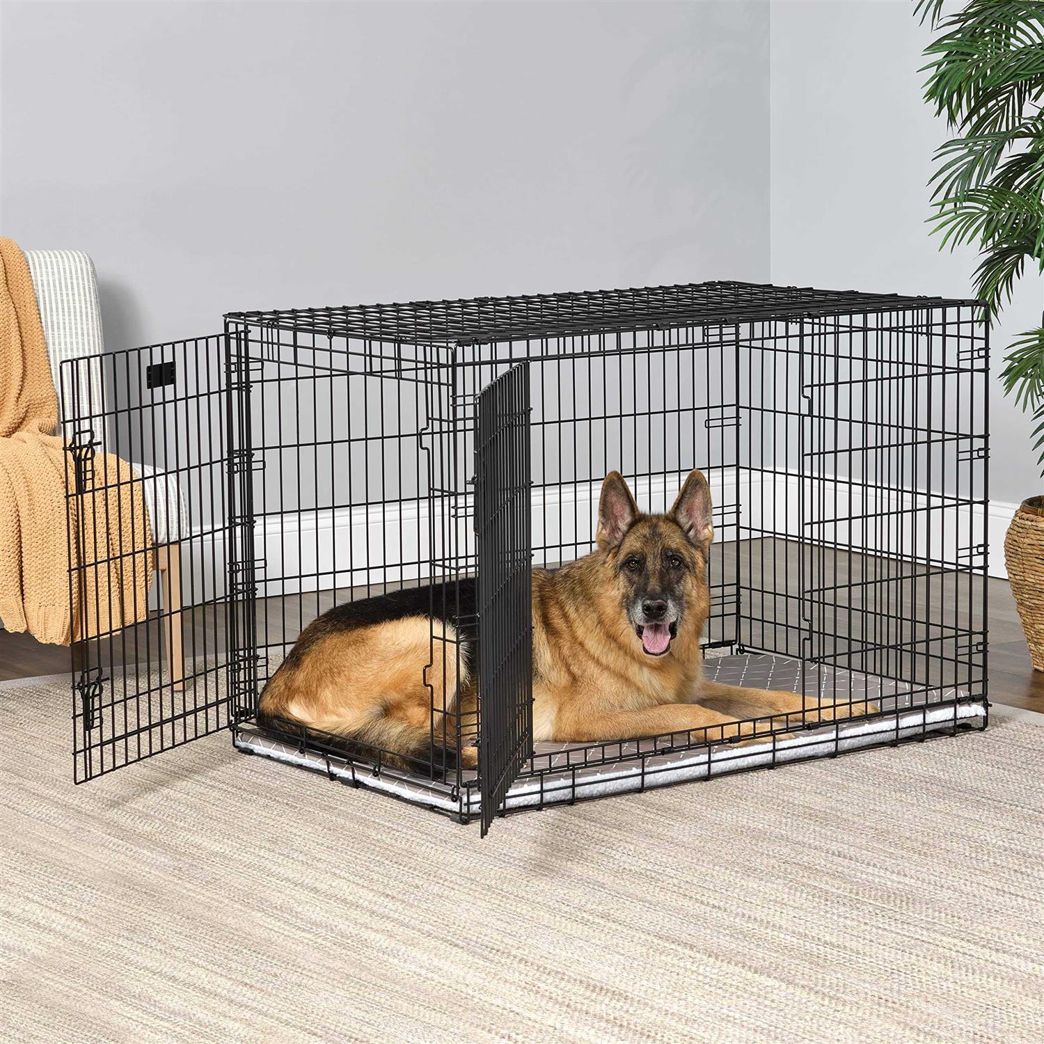 Midwest Homes for Pets Quiet Time Reversible Crate Pan Cover - Healthber