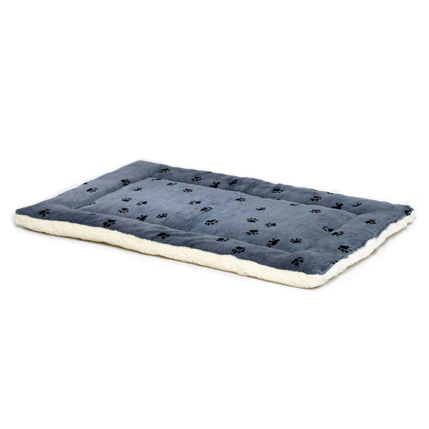 Midwest Reversible Paw-Print Pet Bed - Healthber