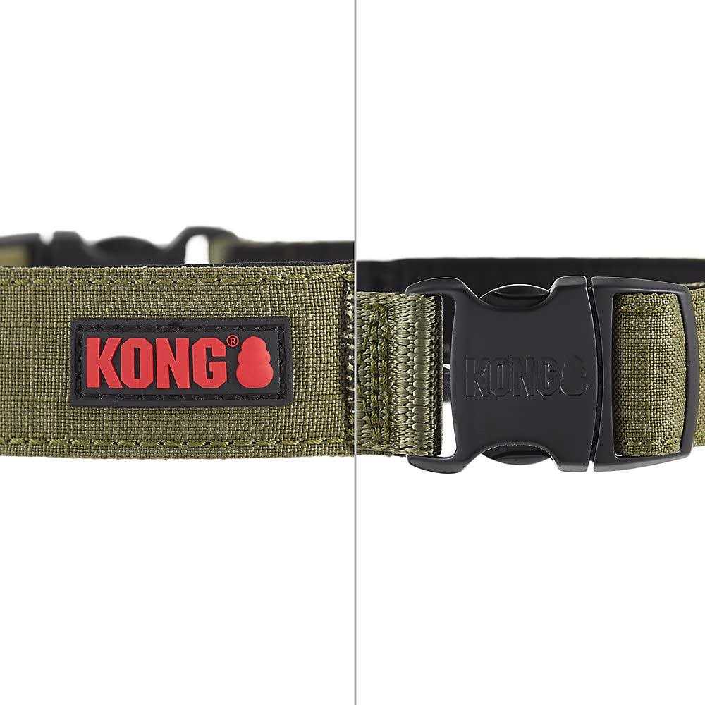 Kong Ultra Durable Padded Comfort Handle Dog Collar - Healthber