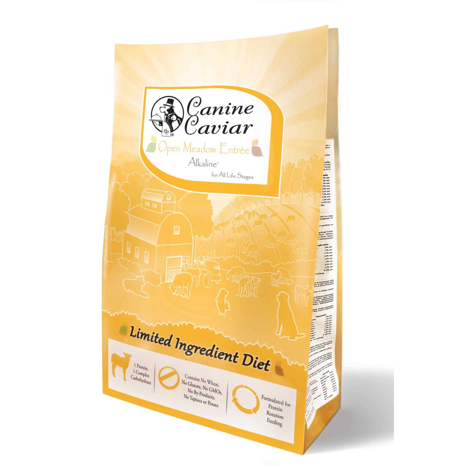 Canine Caviar Open Meadow Holistic Entree Dry Dog Food - Healthber