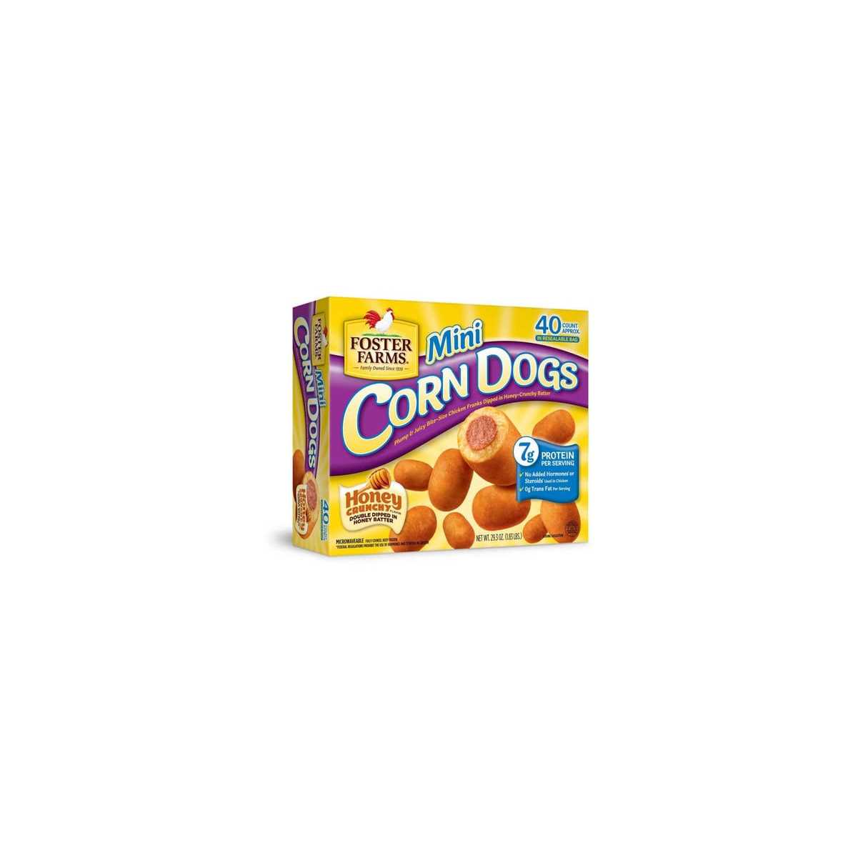 Foster Farms Mini Corn Dogs - Healthber