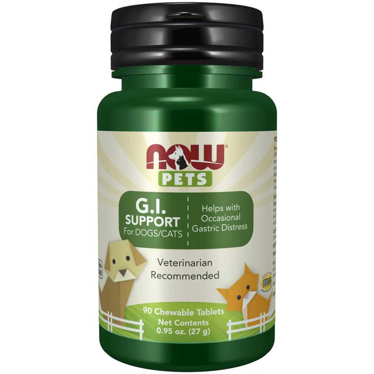 NOW Foods G.I. Support for Dogs & Cats - Healthber