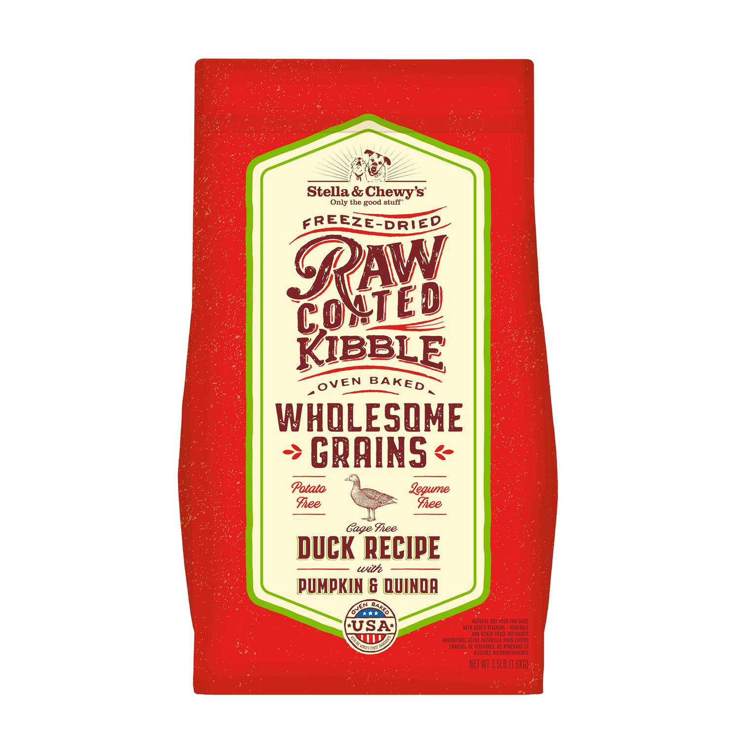 Stella & Chewy’s Raw Coated Kibble Recipe with Wholesome Grains Dog - Healthber
