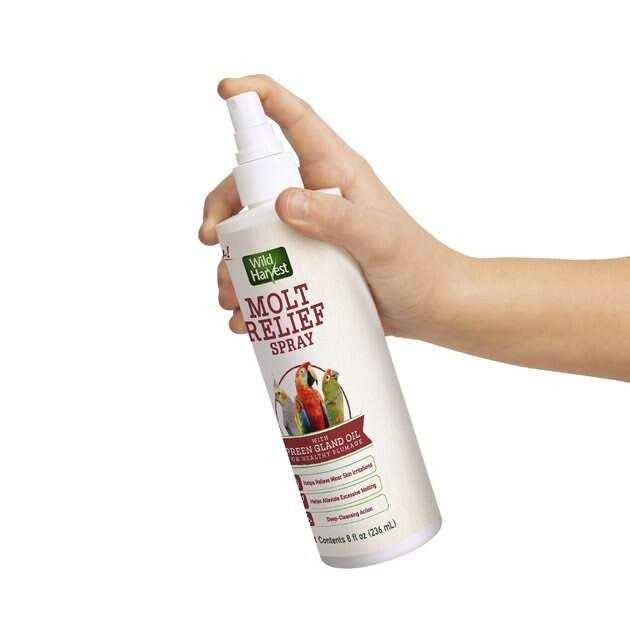 Wild Harvest Molt Relief Spray for All Birds - Healthber