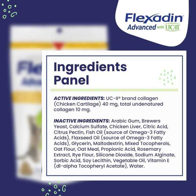 Flexadin Advanced Chews with UC-II for Dogs & Cats - Healthber