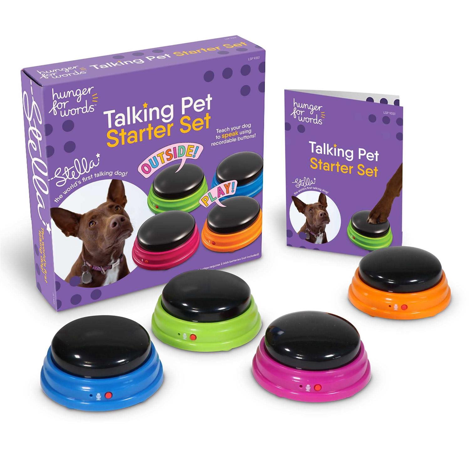 Hunger for Words Talking Pet Starter Set - Healthber