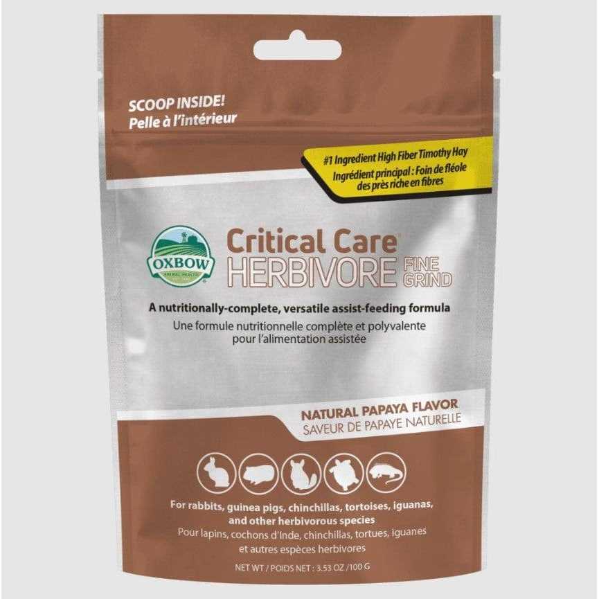 Oxbow Critical Care Fine Grind - Healthber