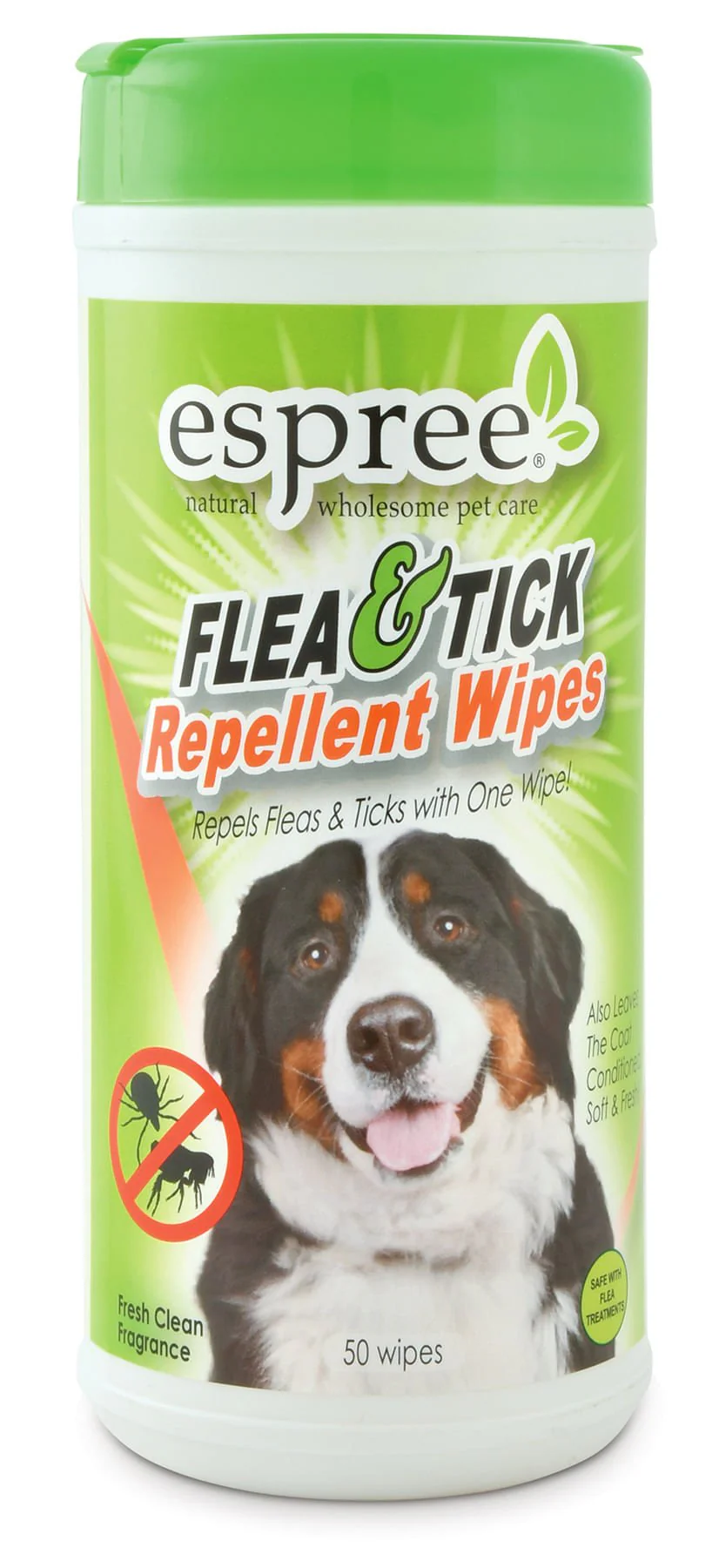 Espree Flea & Tick Repellent Wipes - Healthber