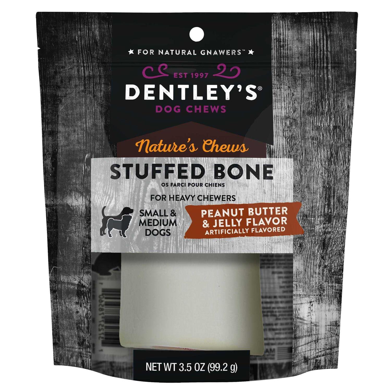 Dentley’s Filled Femur Bone Dog Chew - Healthber