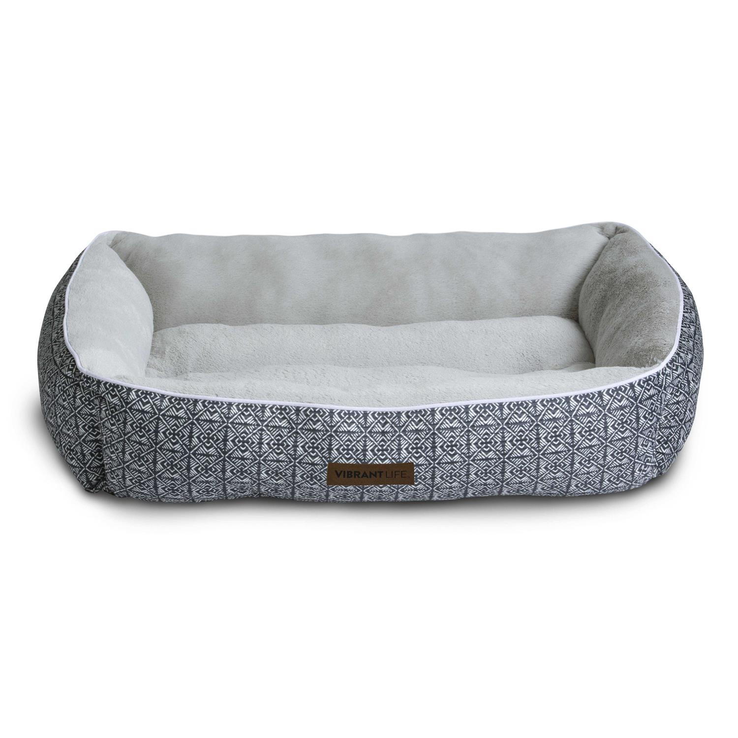 Vibrant Life Large Lounger Pet Bed - Healthber
