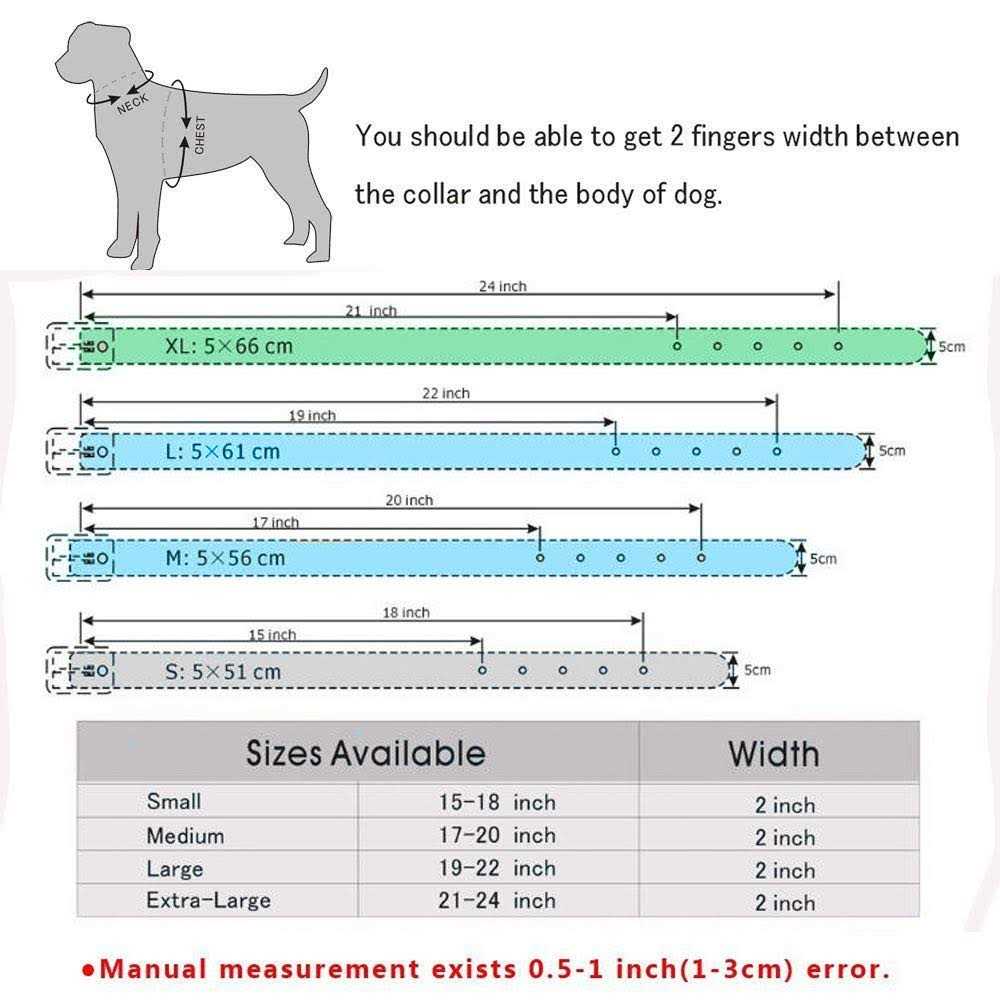 haoyueer Leather Spiked Studded Dog Collar for Medium Large Dogs - Healthber
