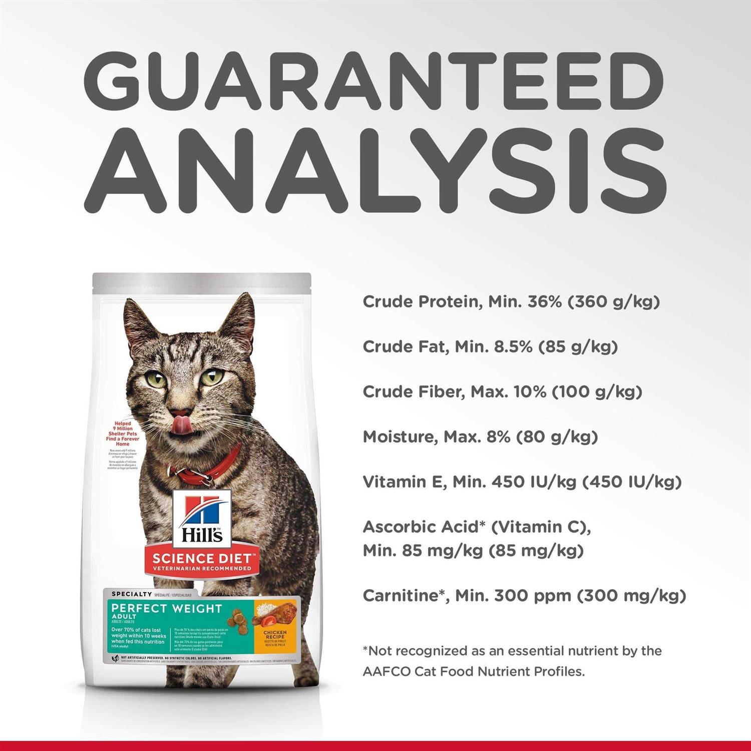Science Diet Adult Perfect Weight Cat Food - Healthber