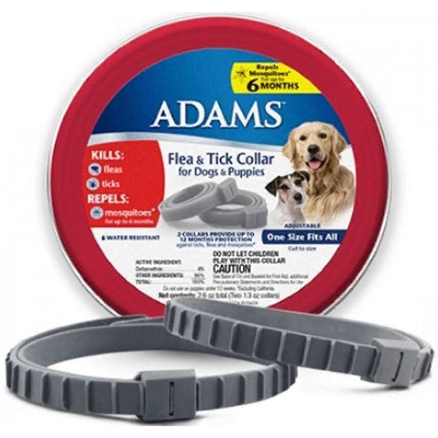 Adams Flea Tick Collar Plus for Dogs Puppies - Healthber
