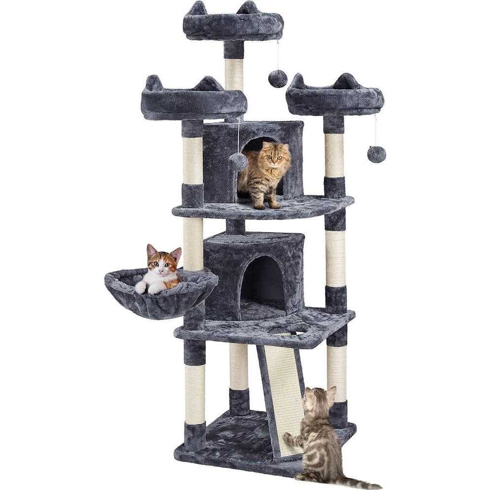 Yaheetech Multi-Level Cat Tree - Healthber