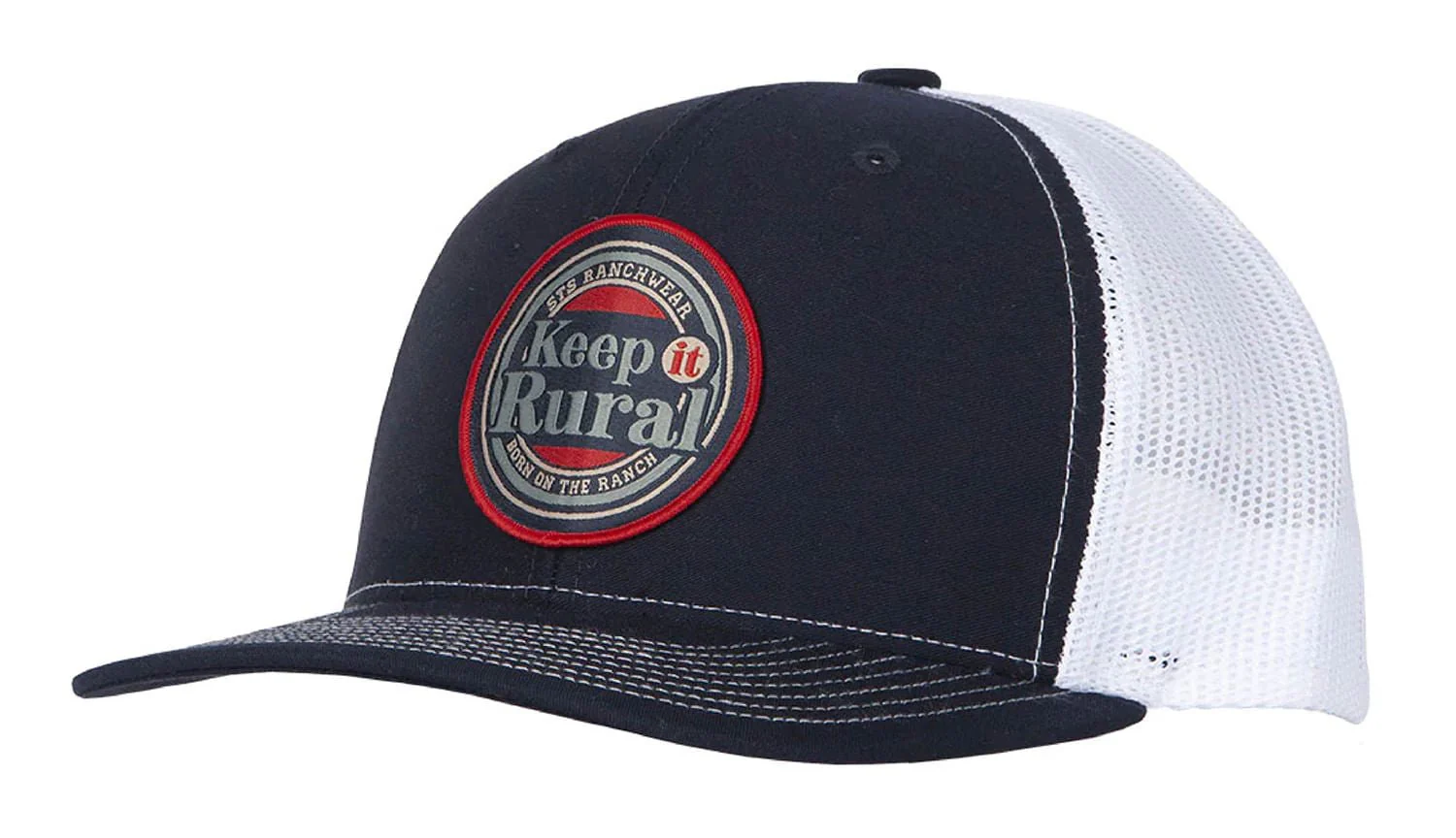 STS Keep It Rural Adjustable Snapback Trucker Hat - Healthber
