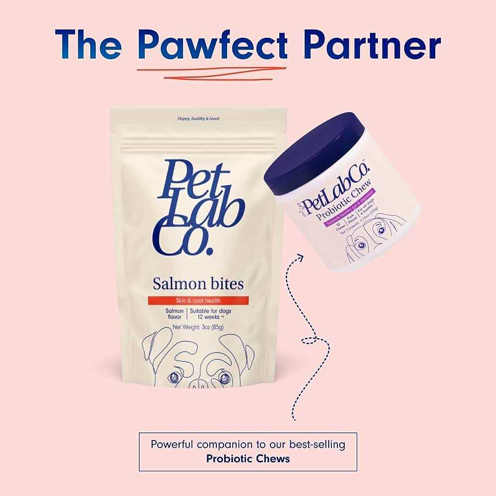 Petlab Co. Salmon Bites Dog Treats - Healthber