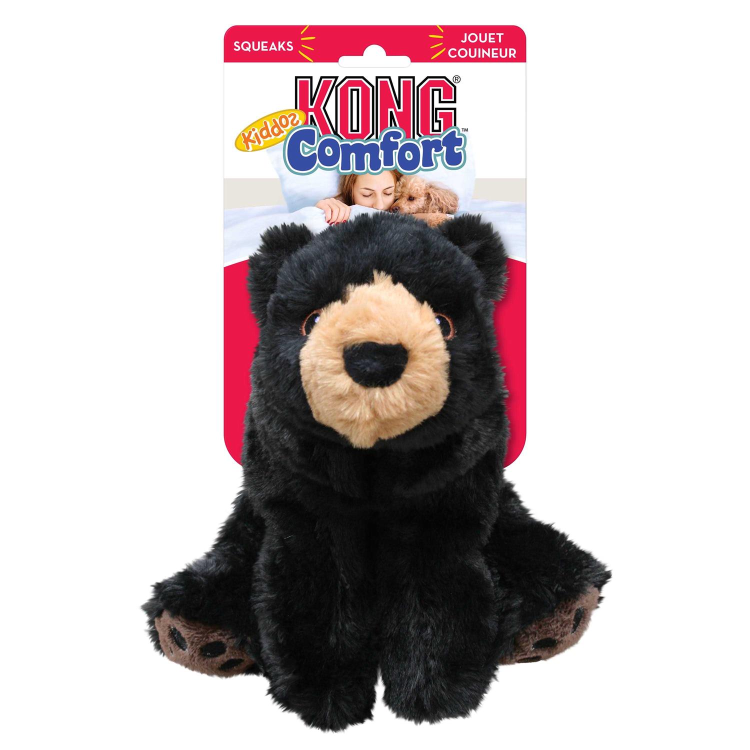 KONG Comfort Kiddos Bear Dog Toy - Healthber