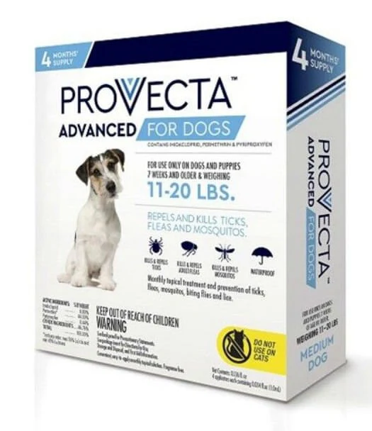 Provecta Advanced for Dogs, 4 Dose - Healthber