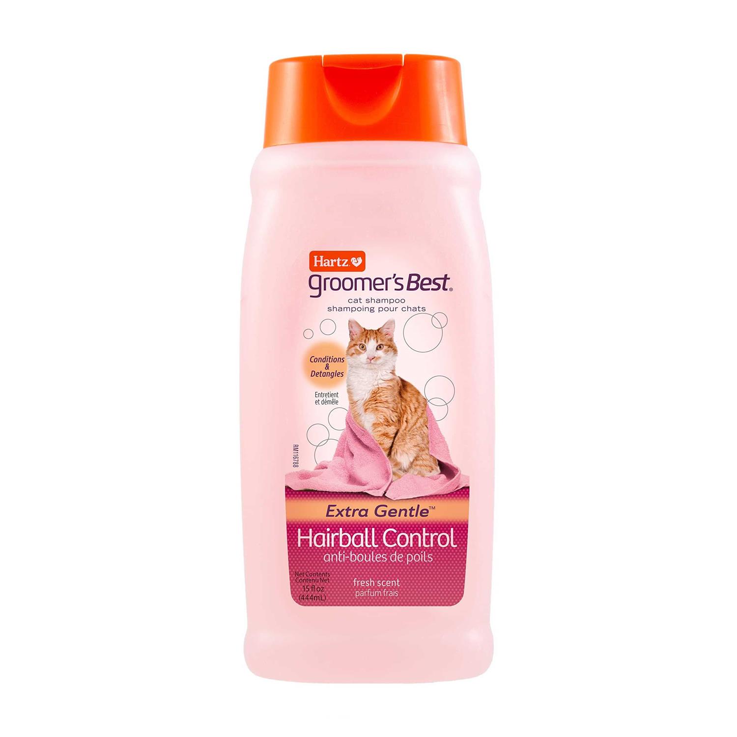 Hartz Groomer’s Best Hairball Control Cat Shampoo - Healthber