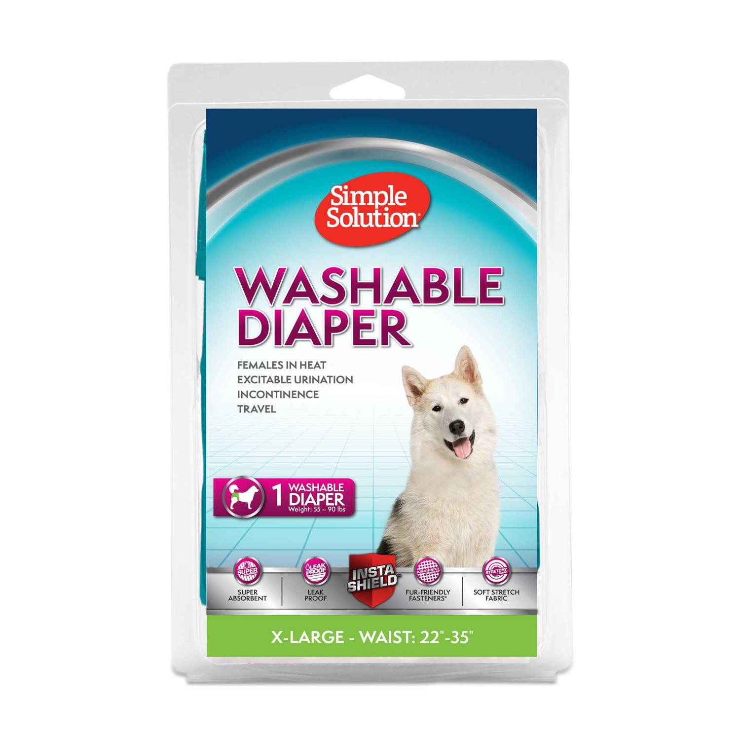 Bramton Simple Solution Washable Dog Diaper - Healthber