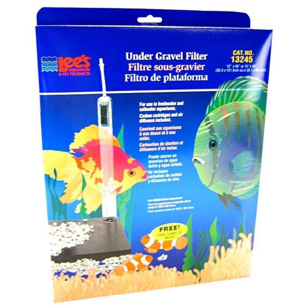 Lees Original Undergravel Filter - Healthber