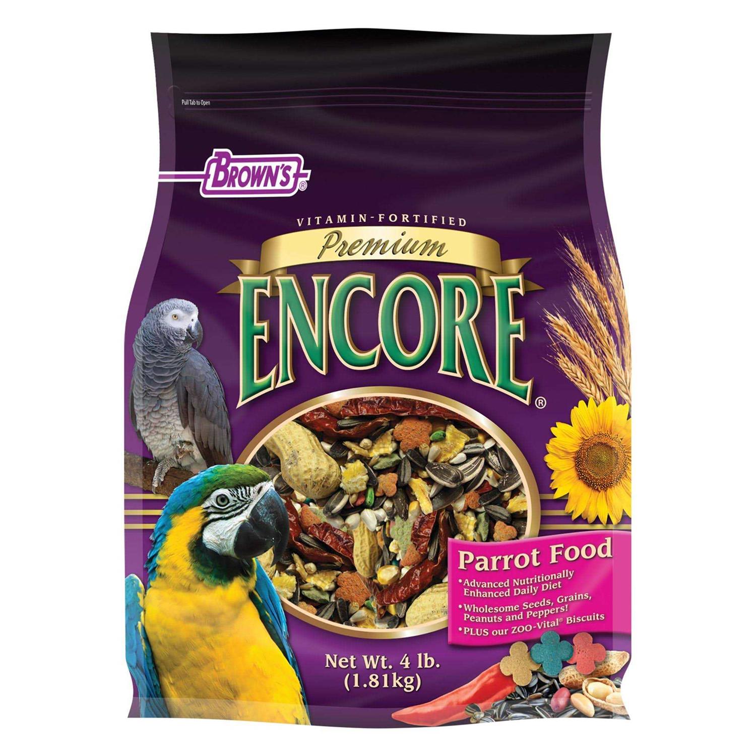 Encore Premium Parrot Food - Healthber