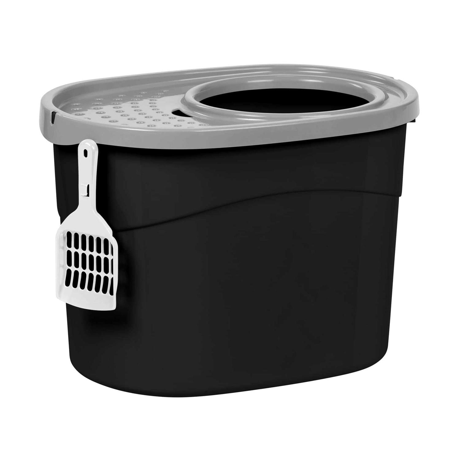 Iris Ohyama Top Entry Cat Litter Box - Healthber
