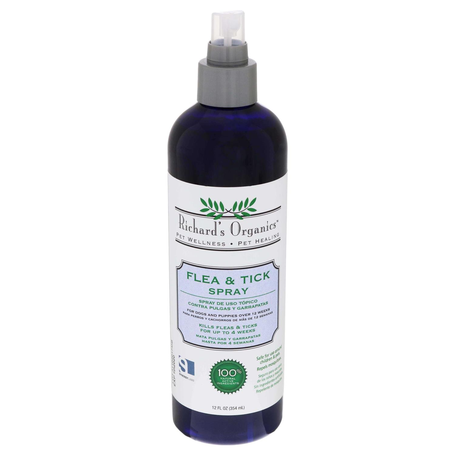 Richard’s Organics Flea & Tick Spray - Healthber