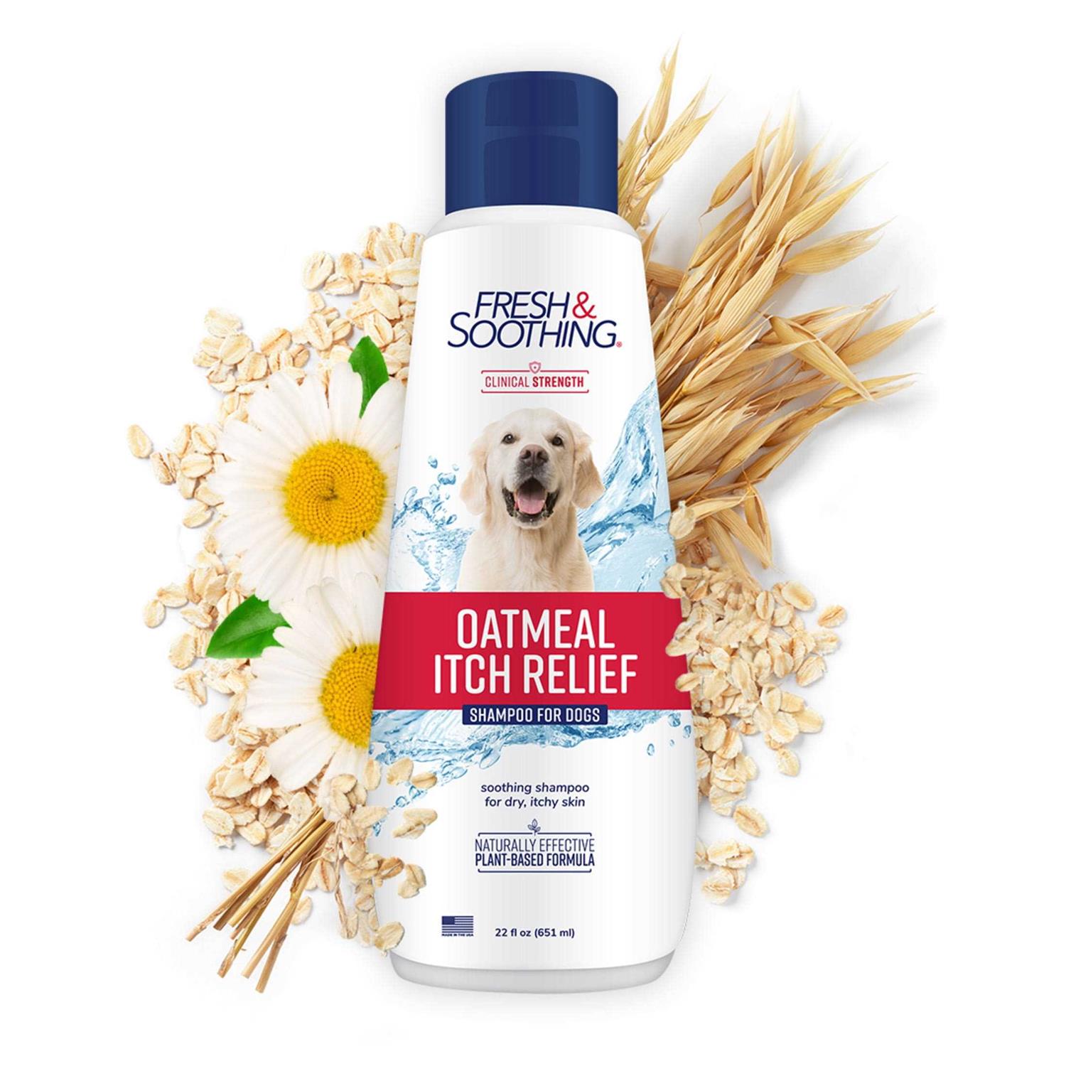 Naturel Promise Fresh & Soothing Oatmeal Dog Shampoo for Itchy Skin - Healthber