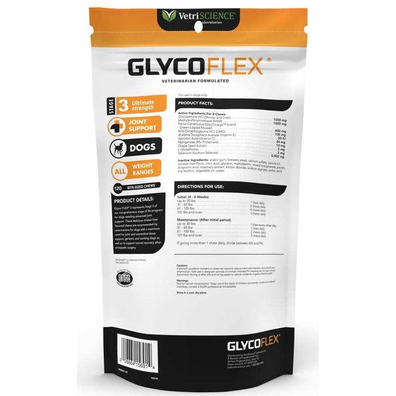GlycoFlex 3 Dogs - Healthber