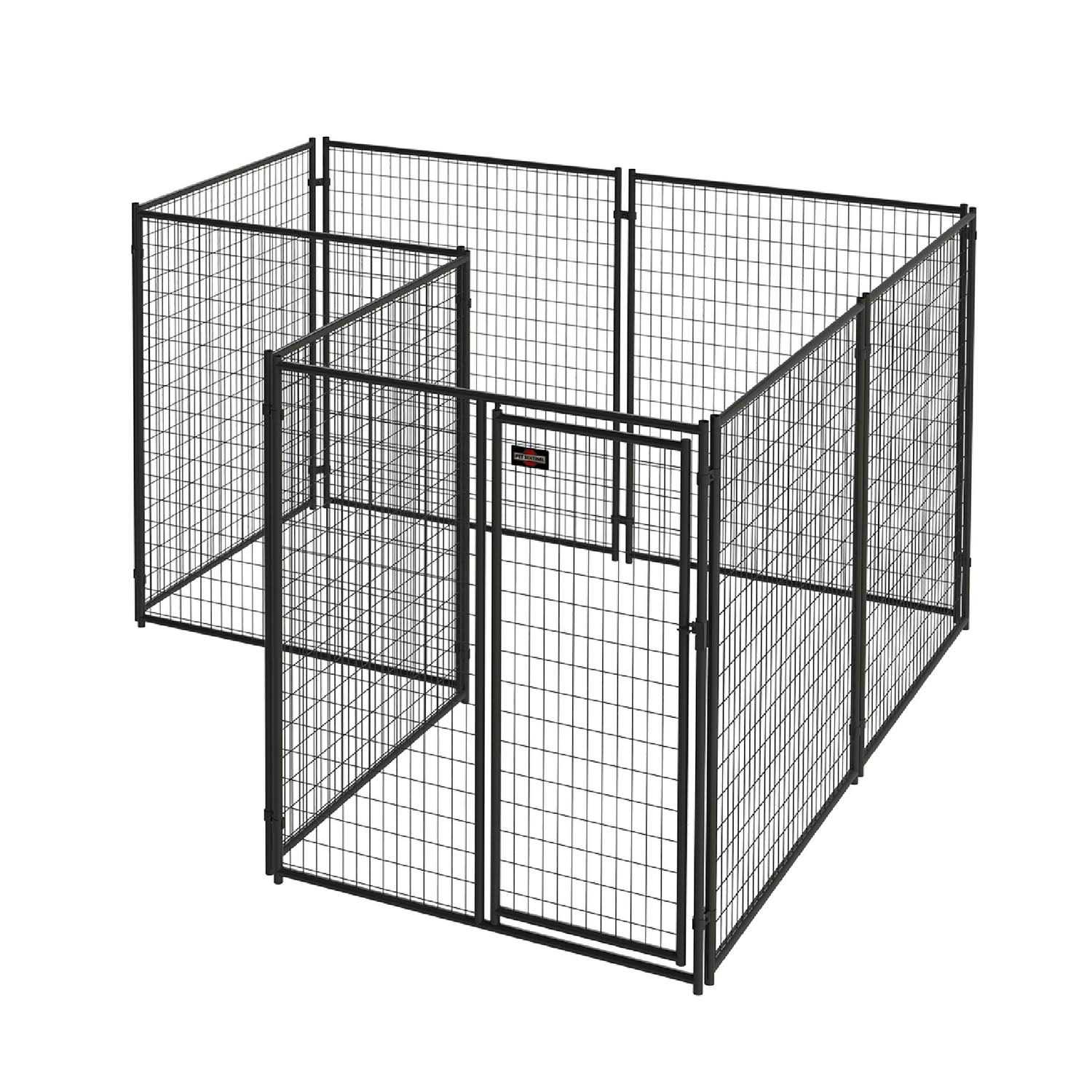 Kennel 6’x5′ WD Mesh Pnl, Black - Healthber