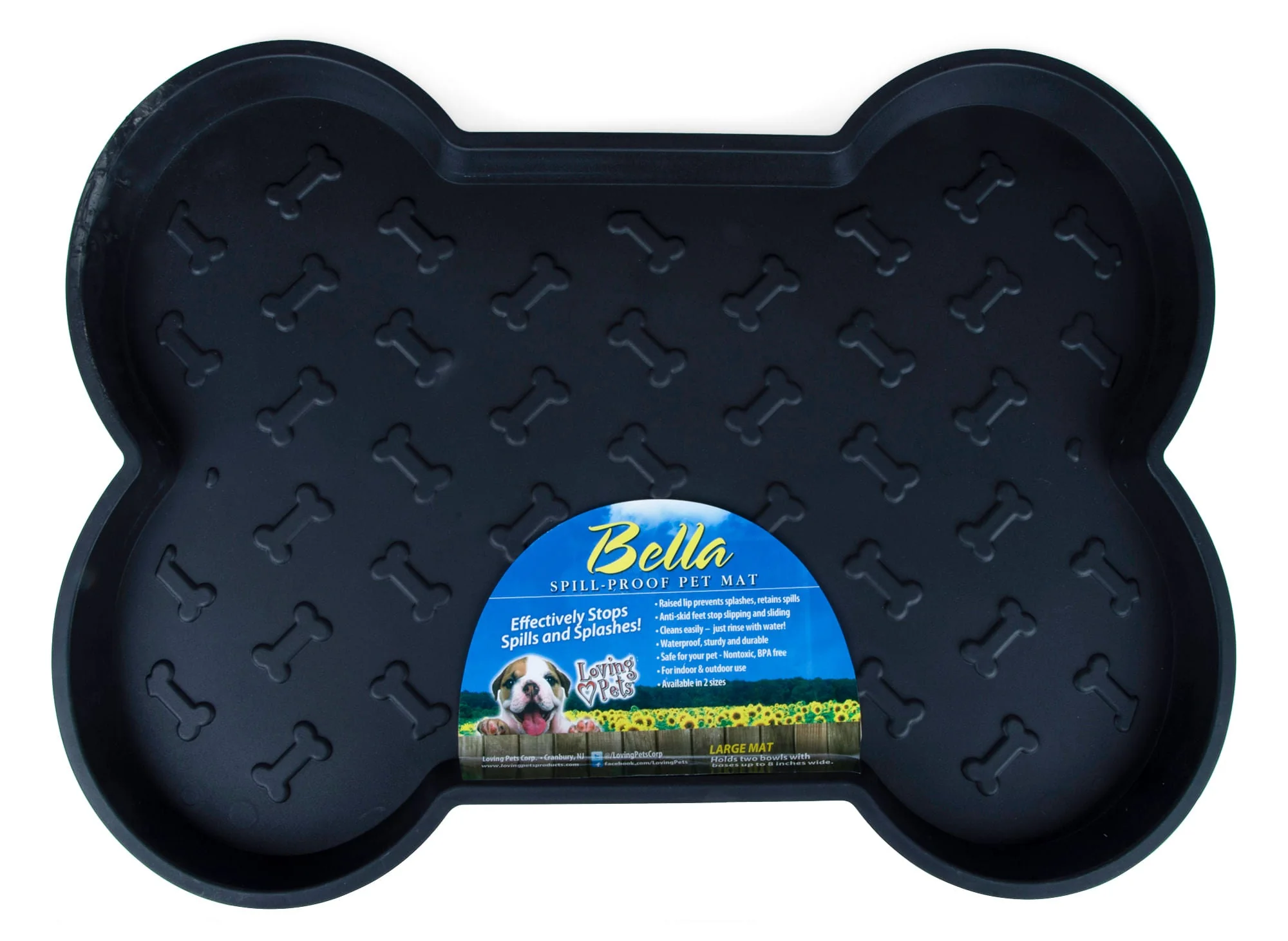 Bella Spill-Proof Dog Mat - Healthber