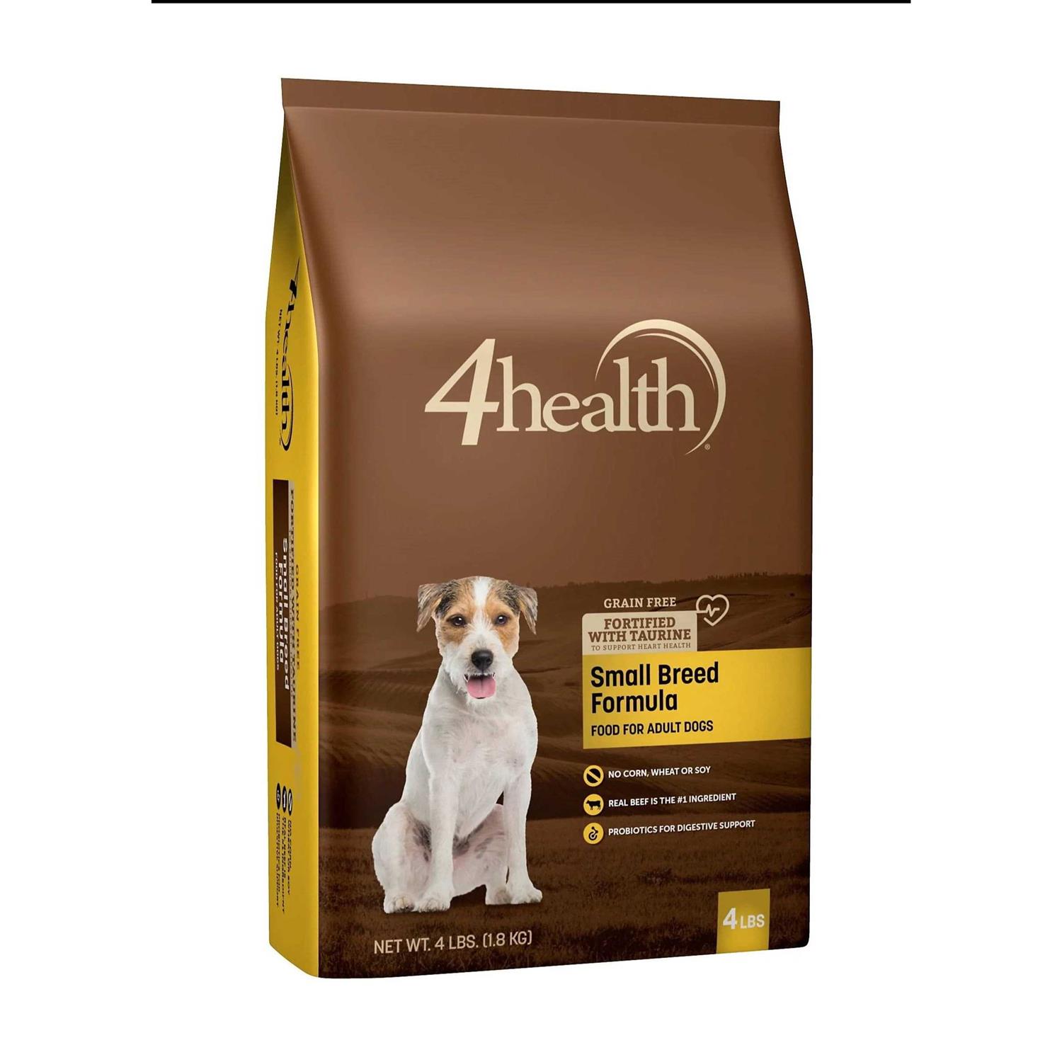 4health Tractor Supply Company Small Breed Formula with Beef - Healthber