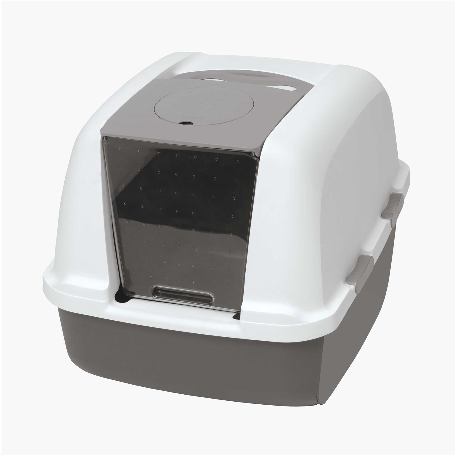 Catit Jumbo Hooded Cat Litter Pan - Healthber