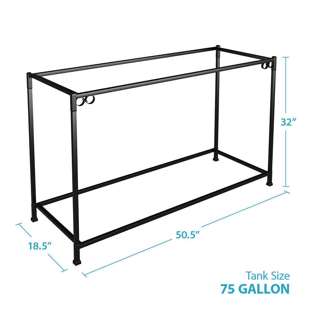 Caitec TitanEze 75 Gallon Knock-Down Aquarium Tank Stand - Healthber