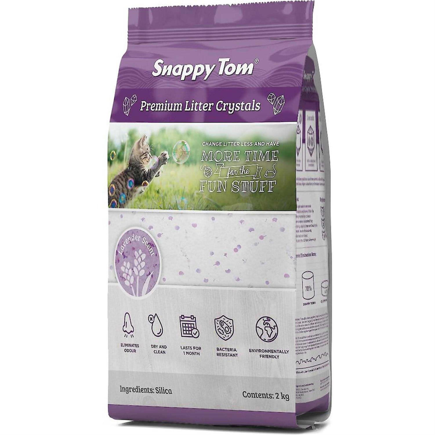 Snappy Tom Crystal Cat Litter - Healthber