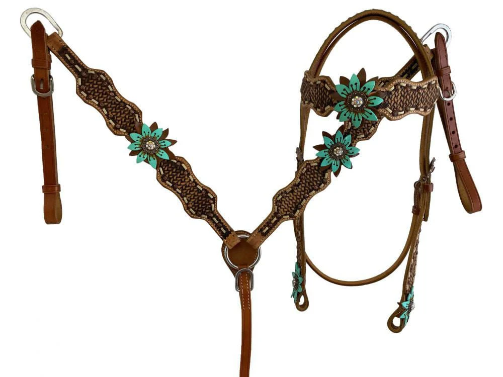 Showman 3D Flower Tack Set - Healthber