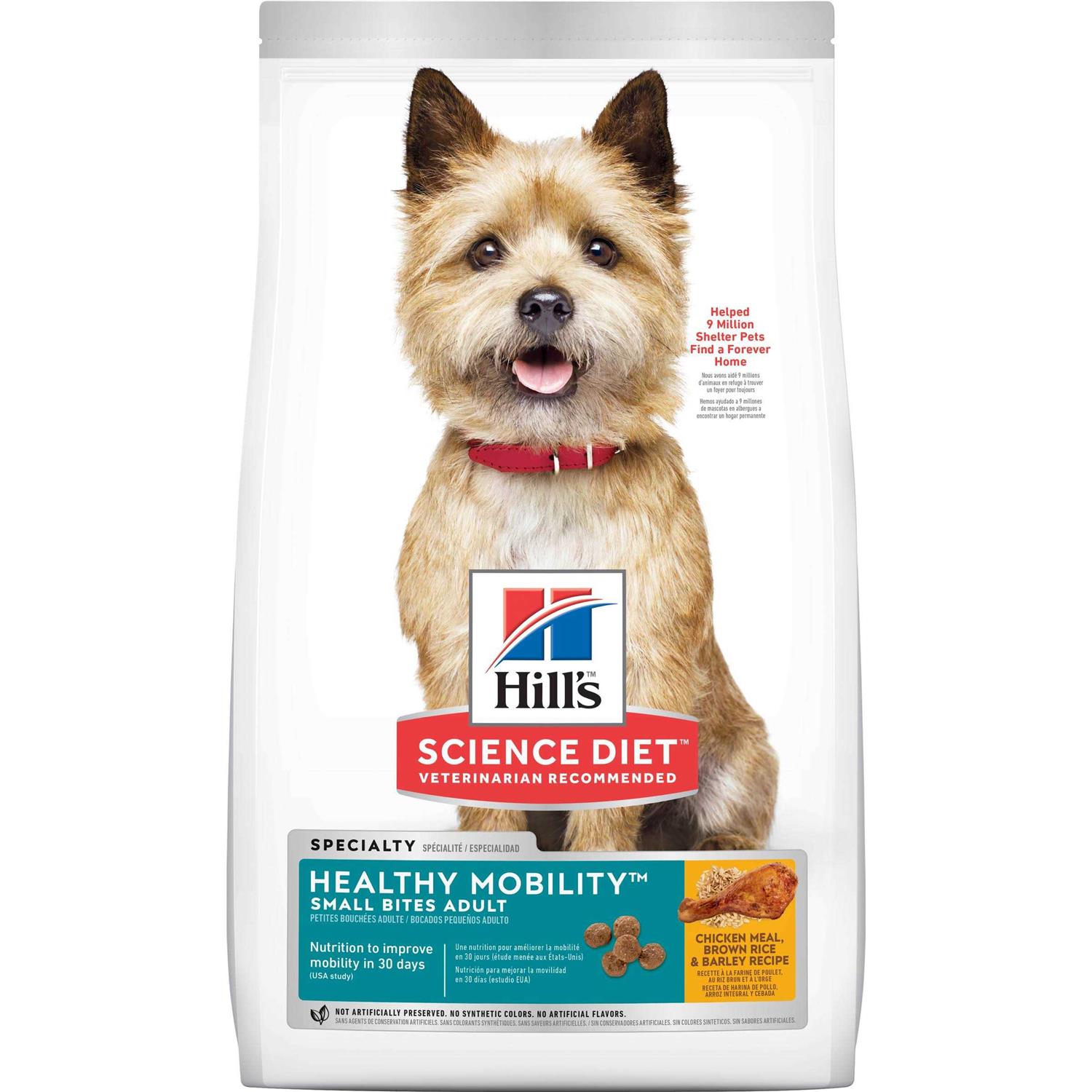 Hill’s Science Diet Adult Healthy Mobility Small Bites Dog Food - Healthber