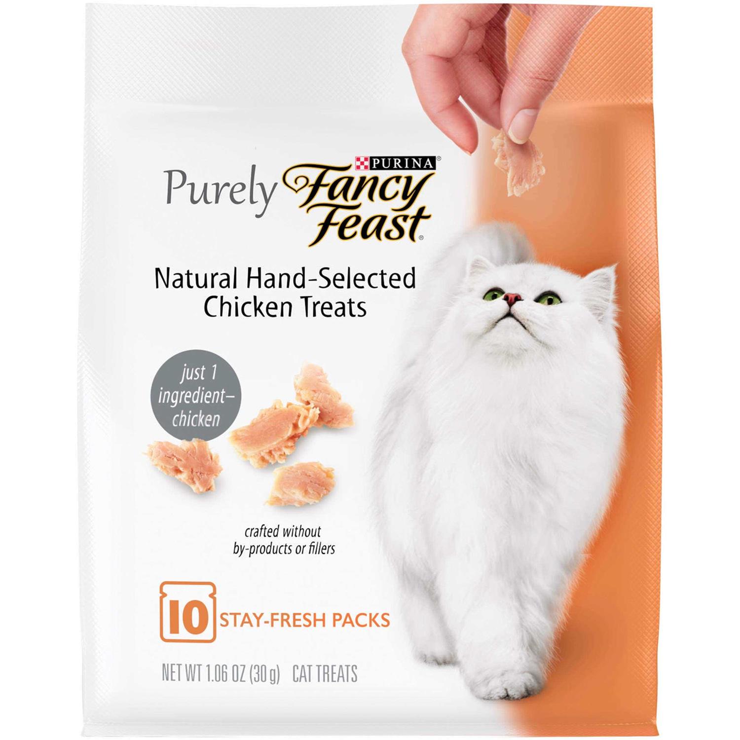 Purina Fancy Feast Purely Natural Cat Treats - Healthber
